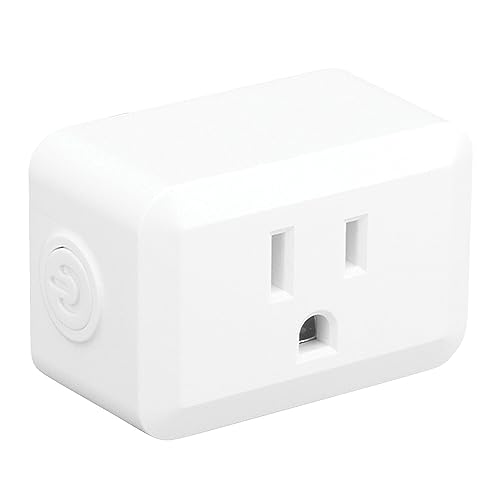 Globe Electric 50329-U Wi-Fi Smart Plug Mini, No Hub Required, ...