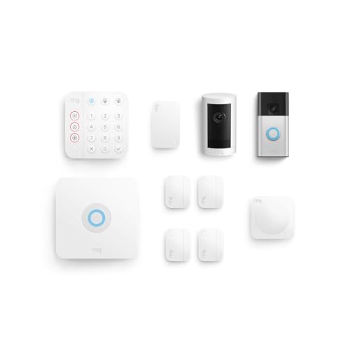 Ring Alarm 8-Piece Kit with Outdoor Cam Plus, Battery and ...