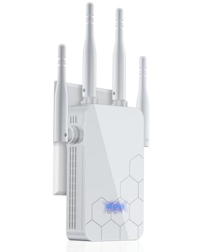 2026 WiFi Extender Internet Booster, 10000 Sq.ft Long Range Repeater ...