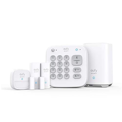 eufy Security 5-Piece Home Alarm Kit, Home Security System, Keypad, ...