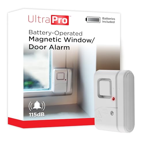 UltraPro Personal Security Window and Door Alarm, 1 Pack, DIY ...