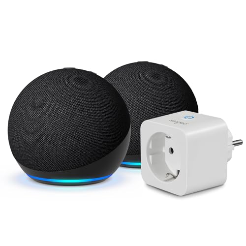 Echo Dot (5ª generazione) | Antracite, 2 pezzi + Sengled ...