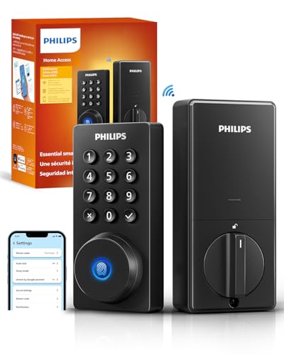 Philips Wi-Fi Door Lock, WiFi Smart Lock Keyless Entry Deadbolt ...