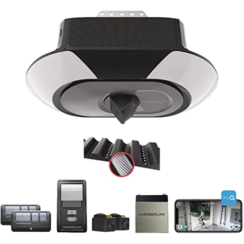 Chamberlain B6753T Smart Garage Door Opener, Video Streaming & Advanced ...