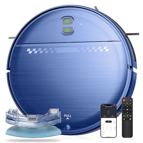 MANVN 2 in 1 Robot Vacuum and Mop Combo, 2.87'' ...